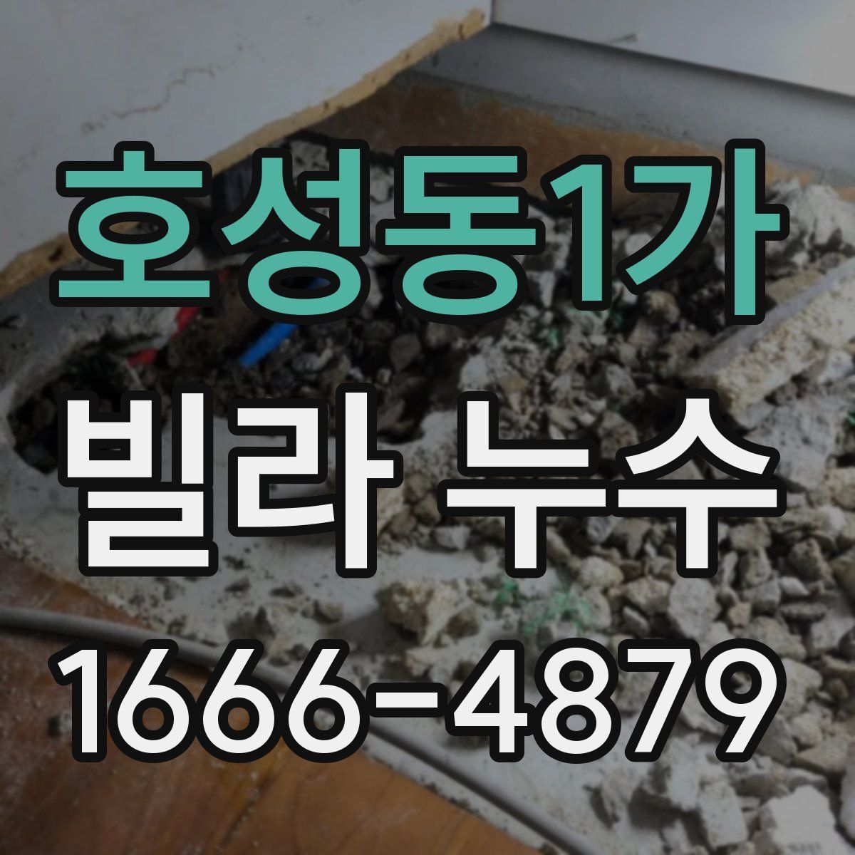 호성동1가 빌라 누수