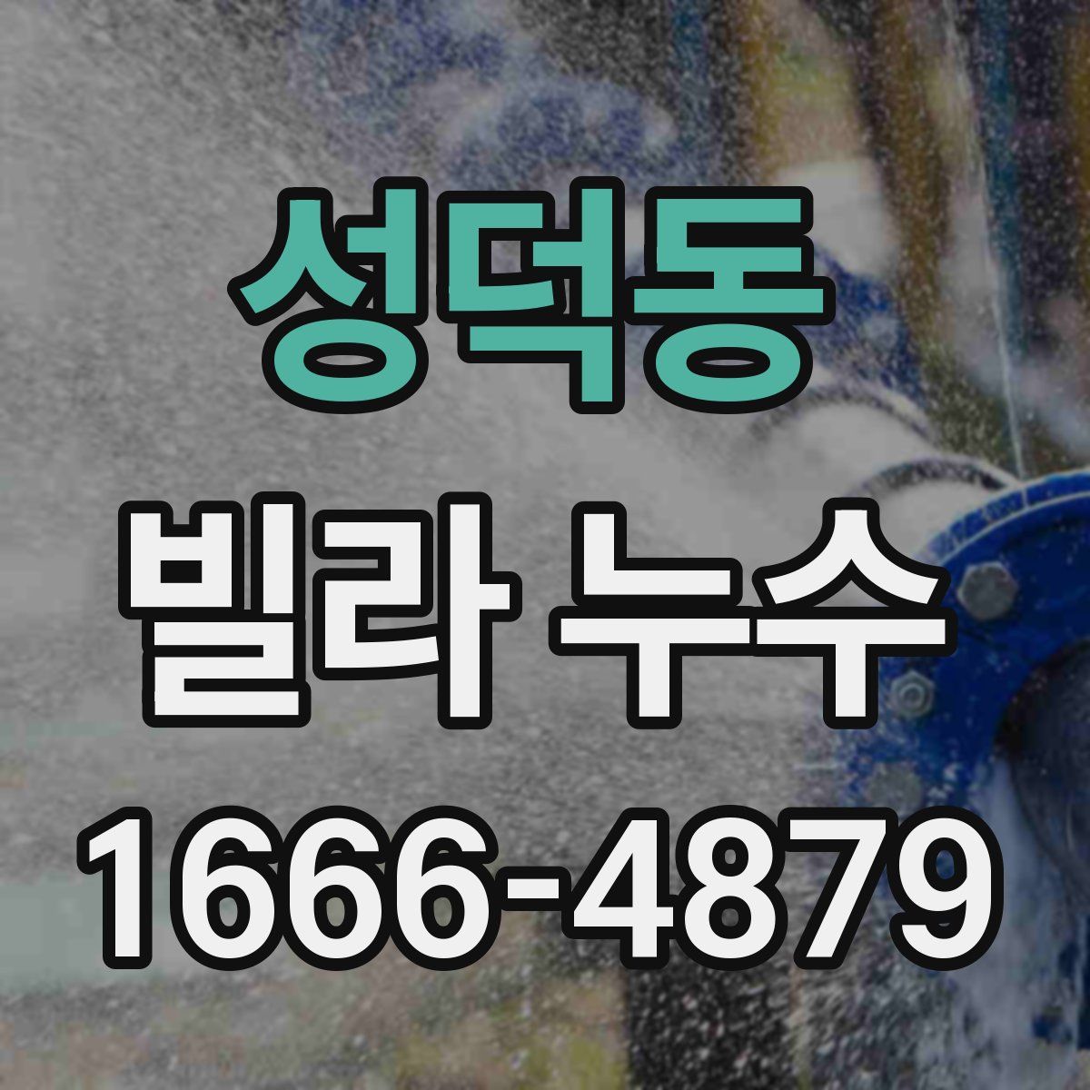성덕동 빌라 누수