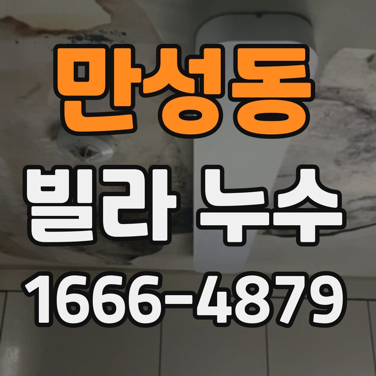 만성동 빌라 누수