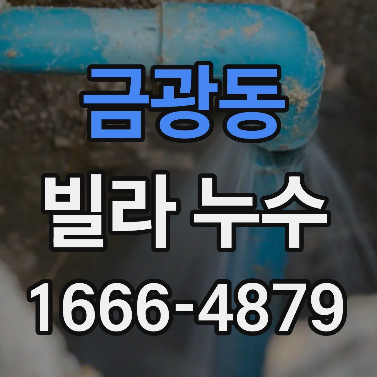 금광동 빌라 누수