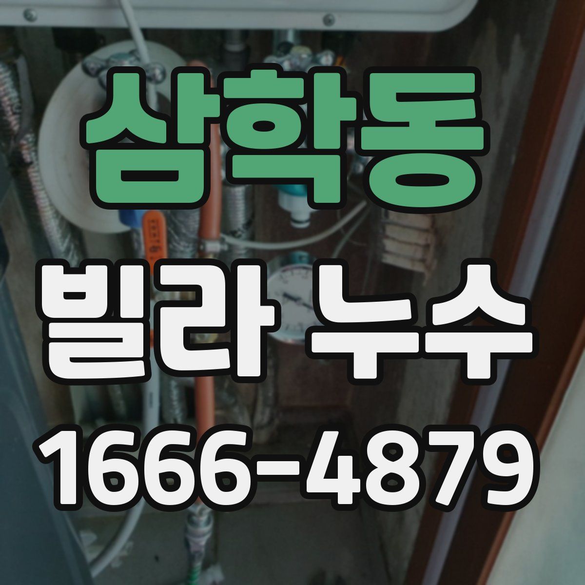 삼학동 빌라 누수