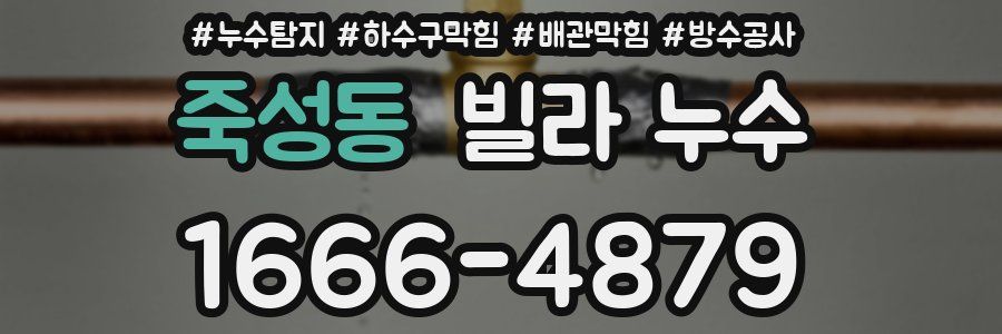 죽성동 빌라 누수