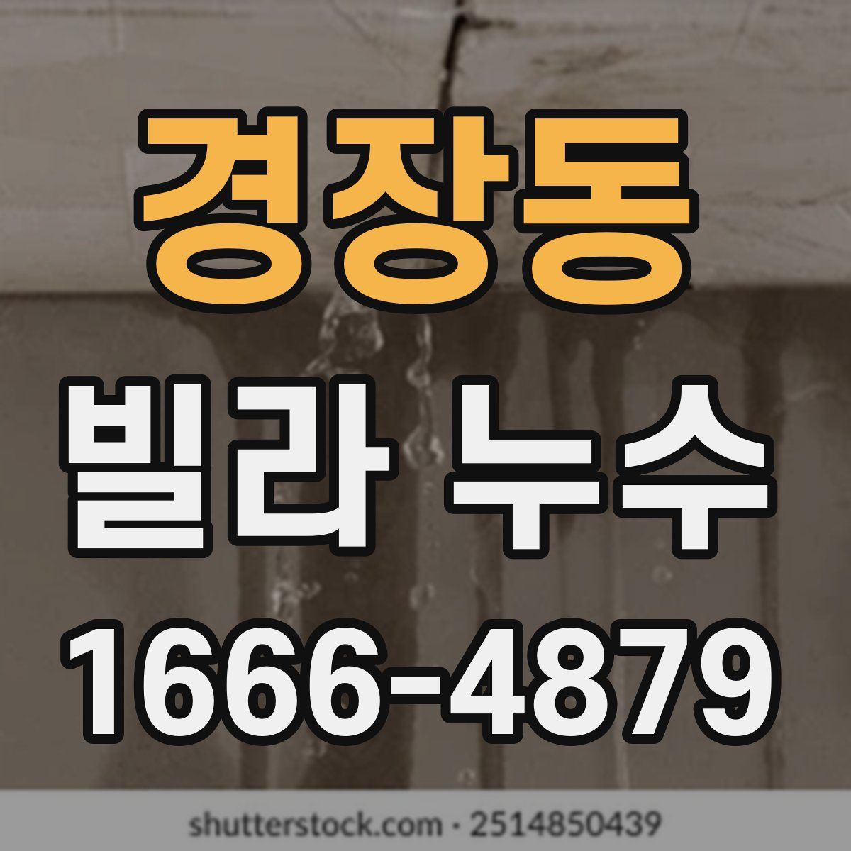 경장동 빌라 누수