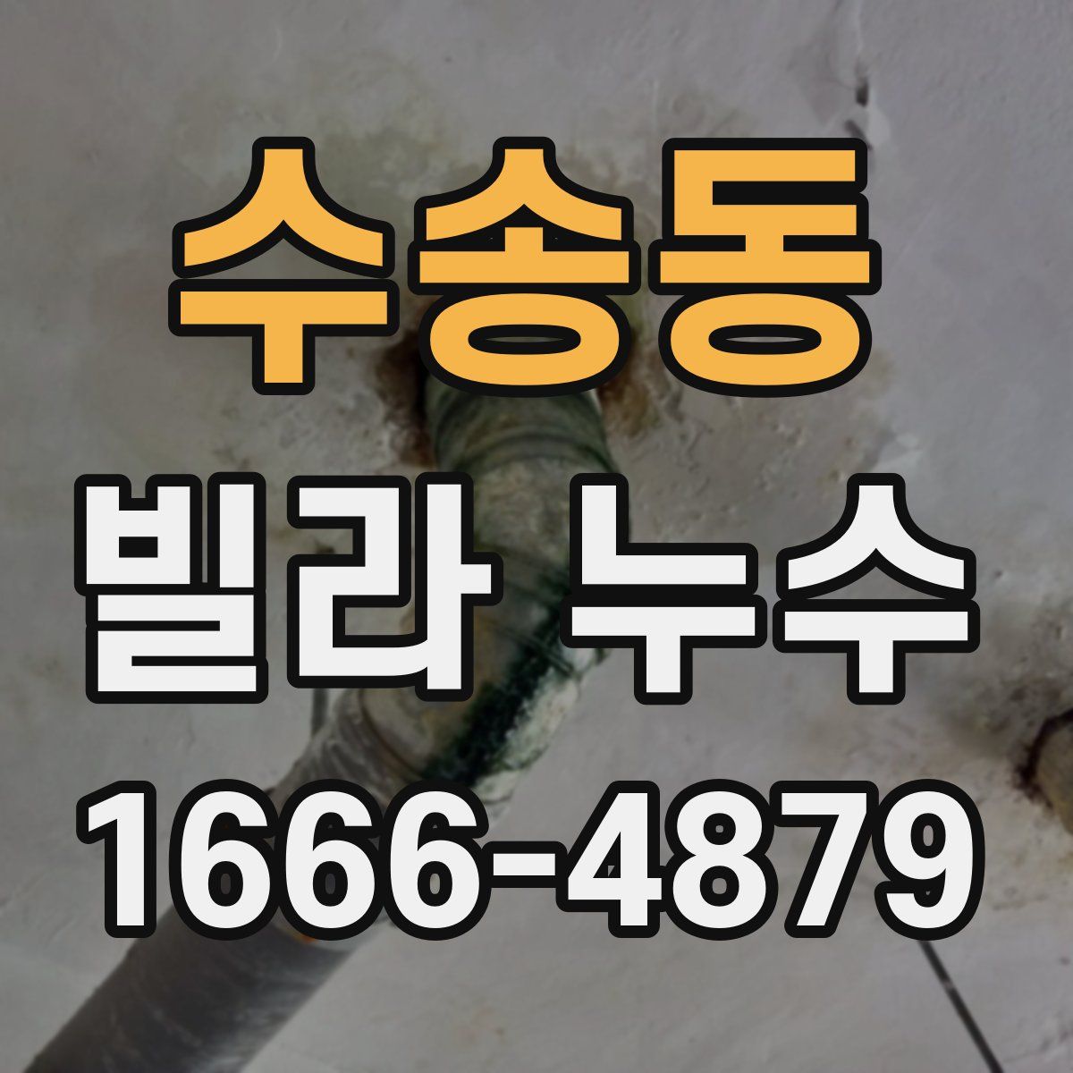 수송동 빌라 누수