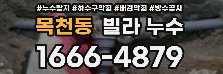 목천동 빌라 누수