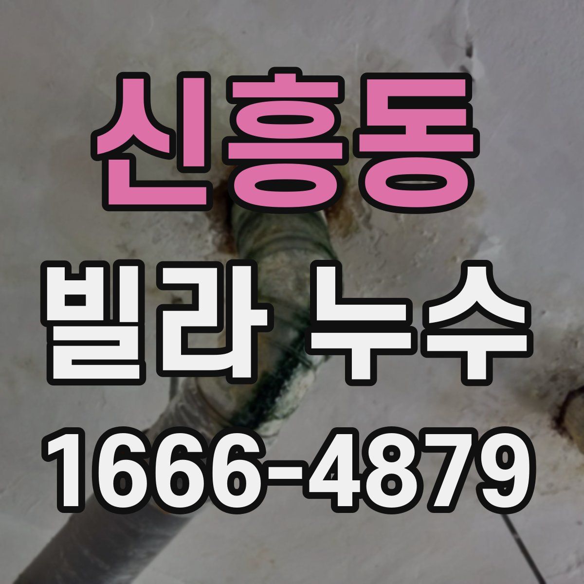 신흥동 빌라 누수