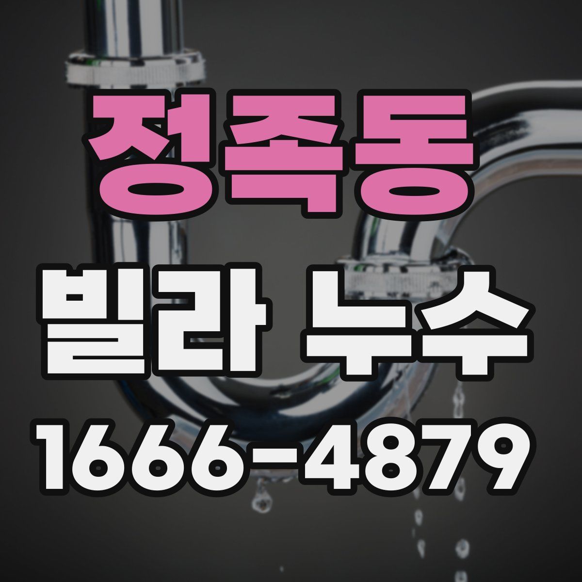 정족동 빌라 누수