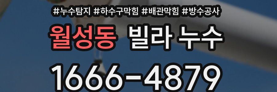 월성동 빌라 누수