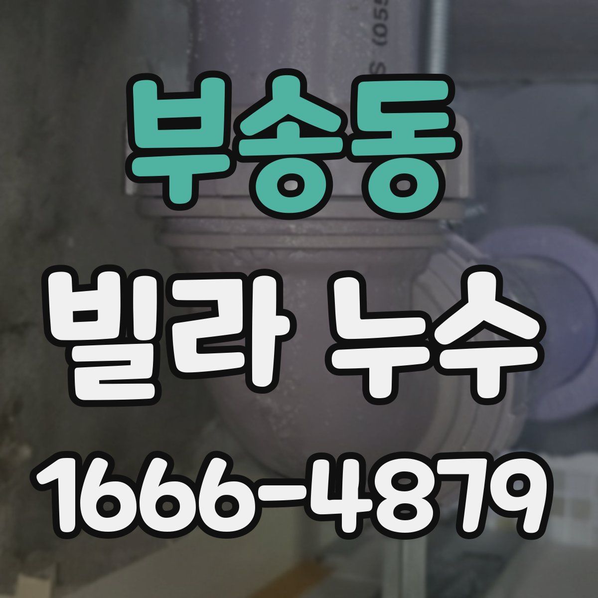 부송동 빌라 누수