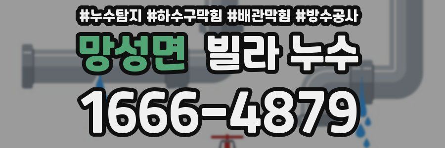 망성면 빌라 누수