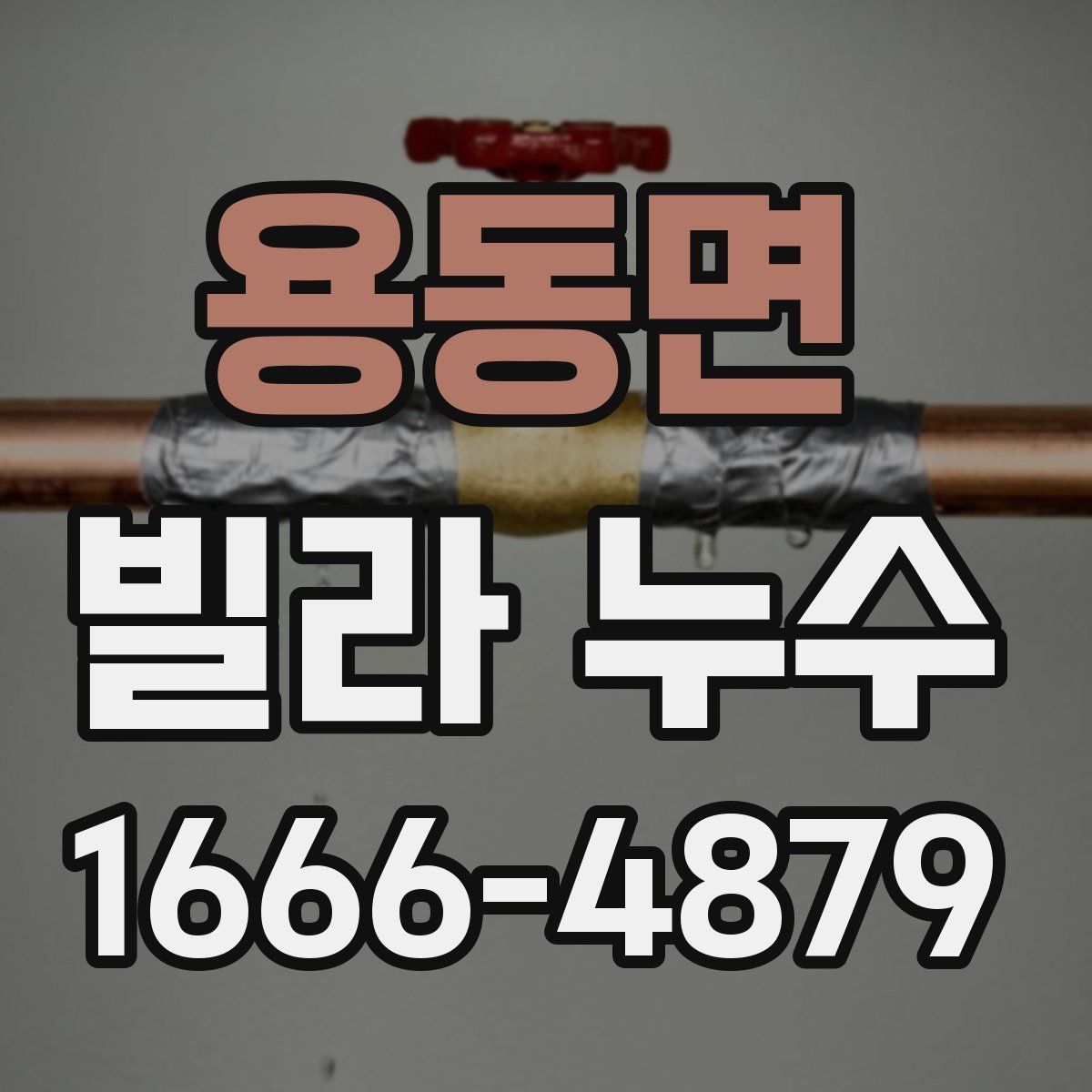 용동면 빌라 누수