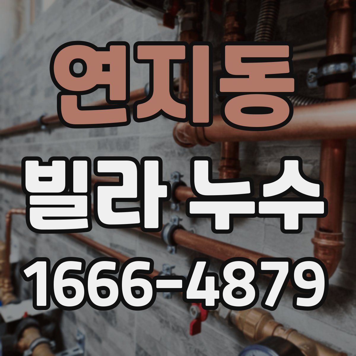 연지동 빌라 누수