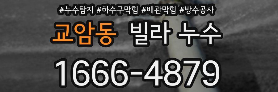 교암동 빌라 누수
