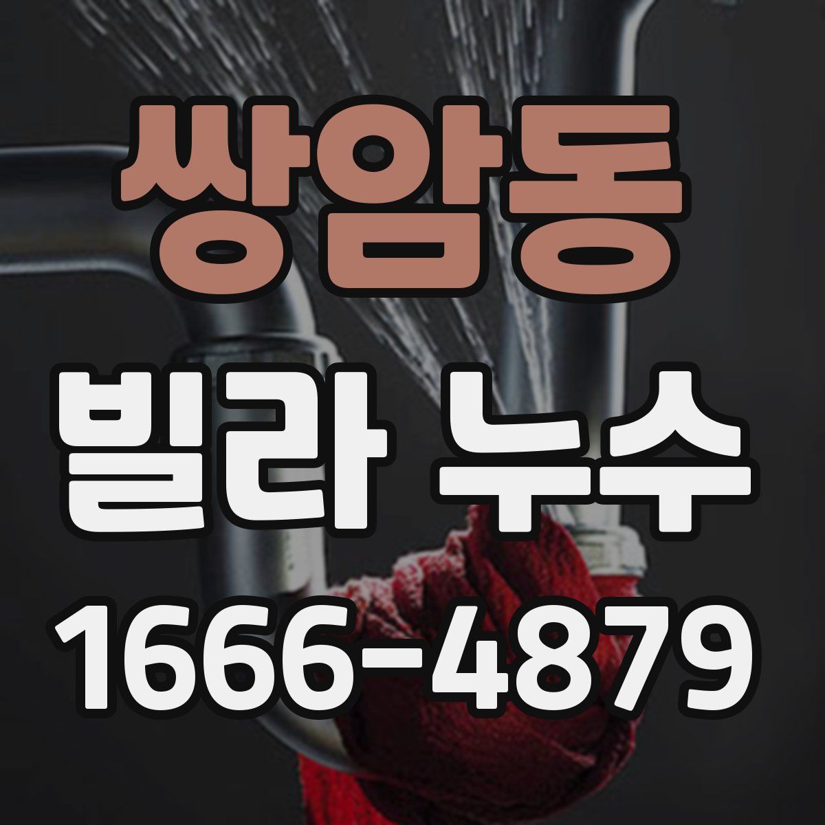 쌍암동 빌라 누수