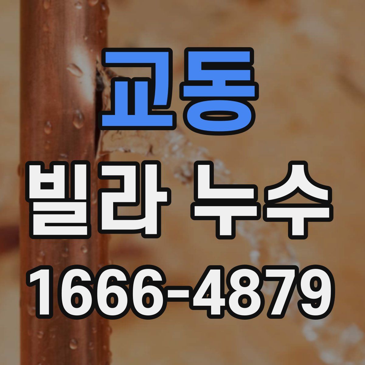 교동 빌라 누수