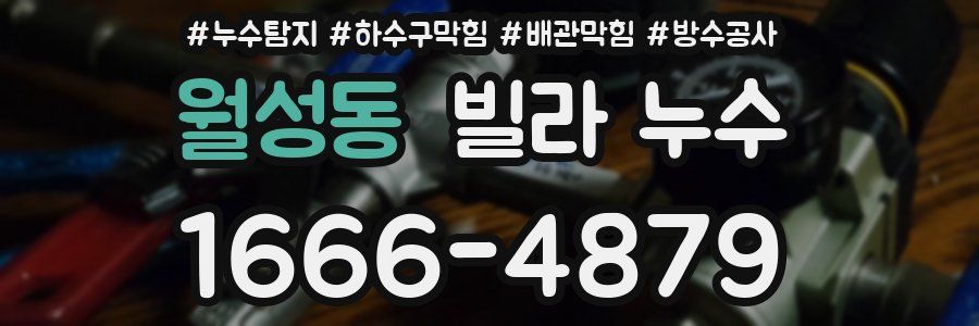 월성동 빌라 누수