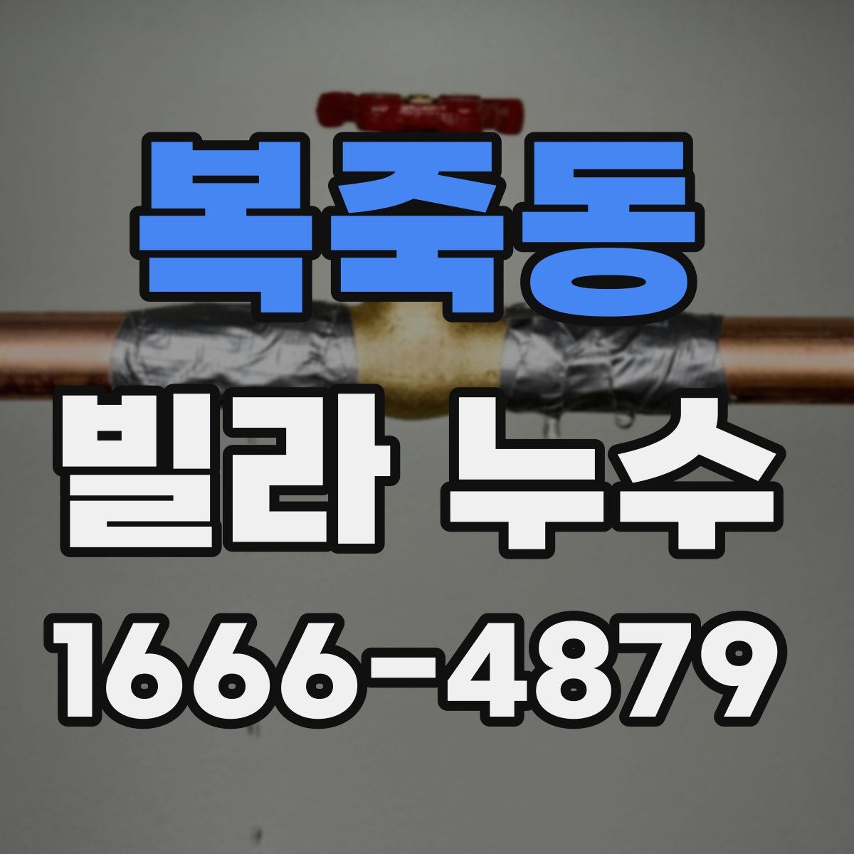 복죽동 빌라 누수