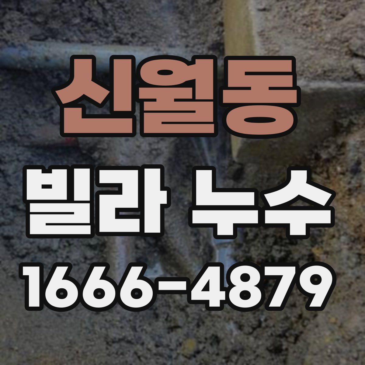 신월동 빌라 누수