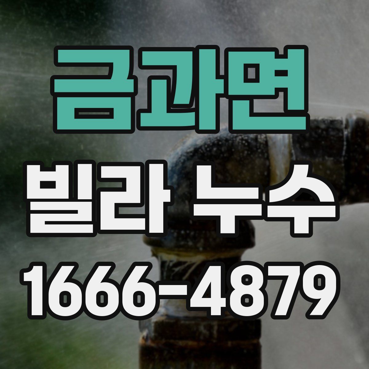 금과면 빌라 누수