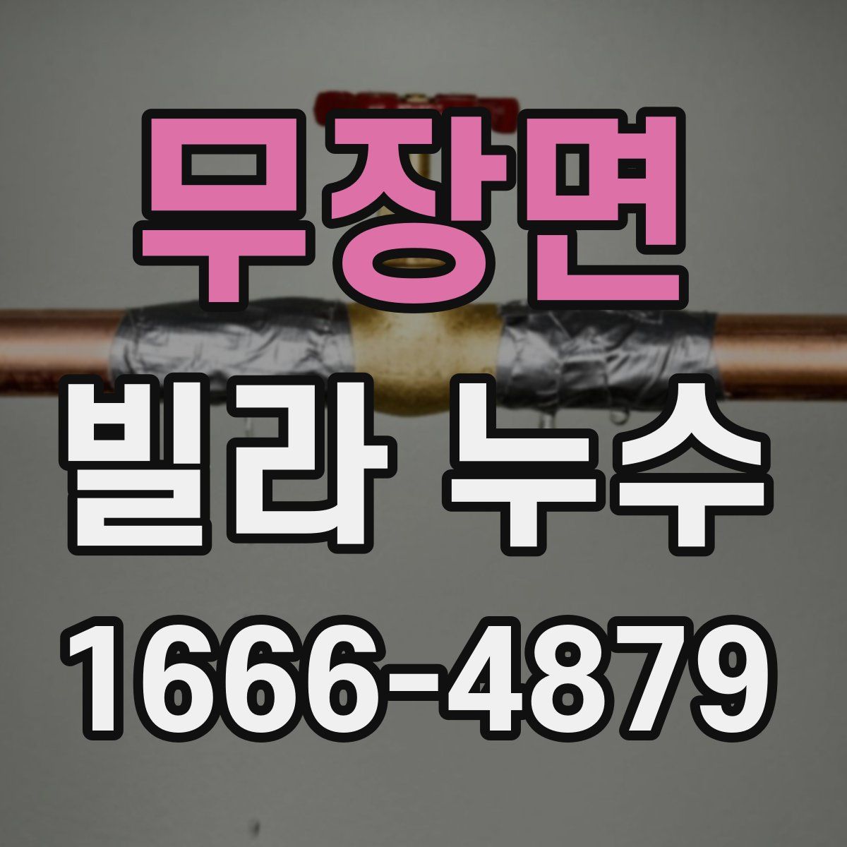 무장면 빌라 누수