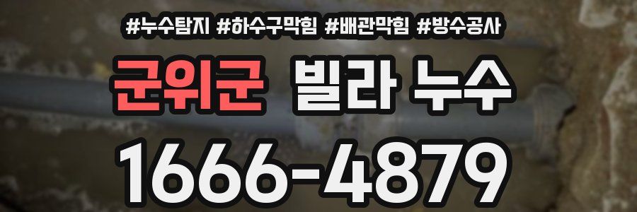 군위군 빌라 누수