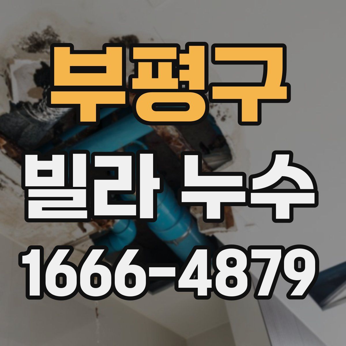 부평구 빌라 누수