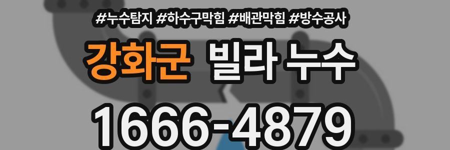 강화군 빌라 누수