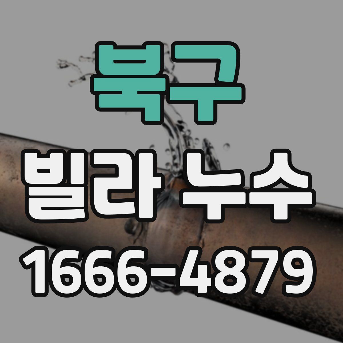 북구 빌라 누수
