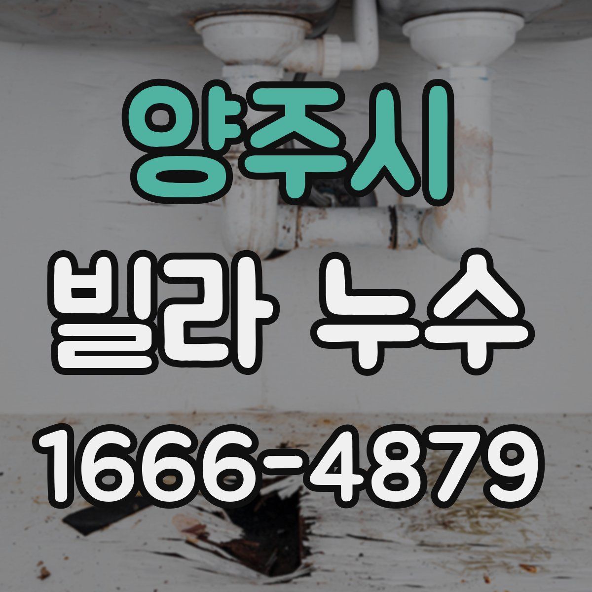 양주시 빌라 누수