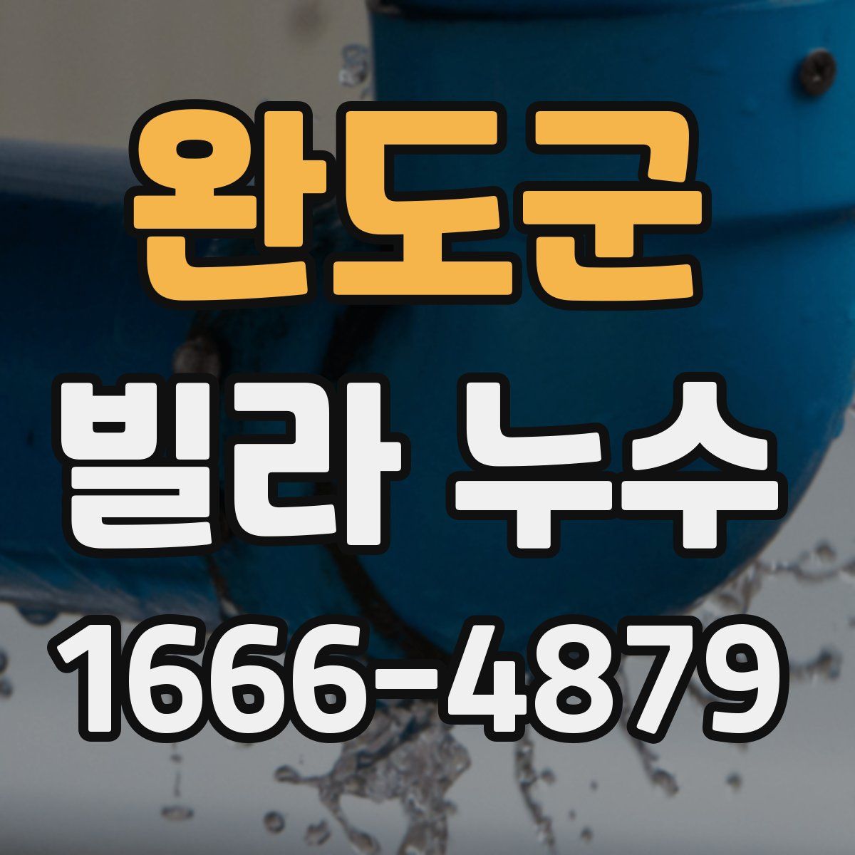 완도군 빌라 누수