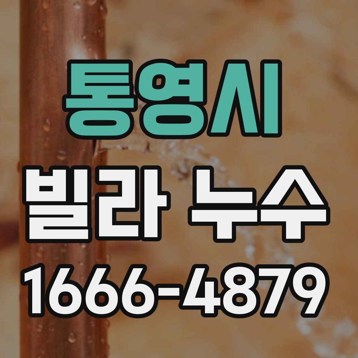 통영시 빌라 누수