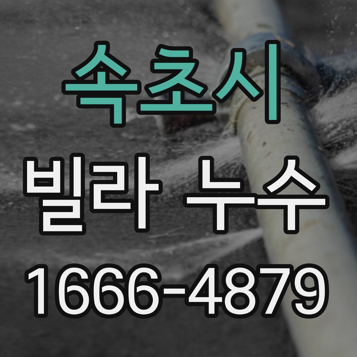 속초시 빌라 누수