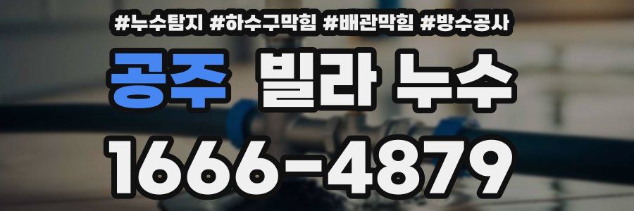 공주 빌라 누수