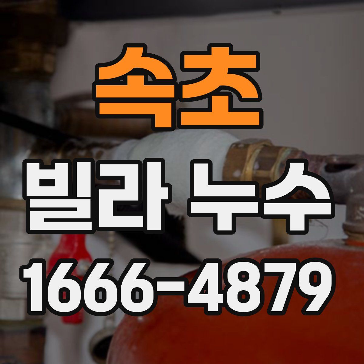 속초 빌라 누수