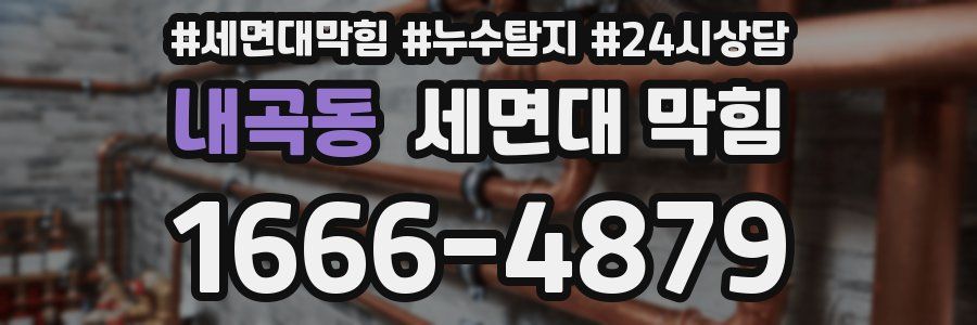 내곡동 세면대 막힘