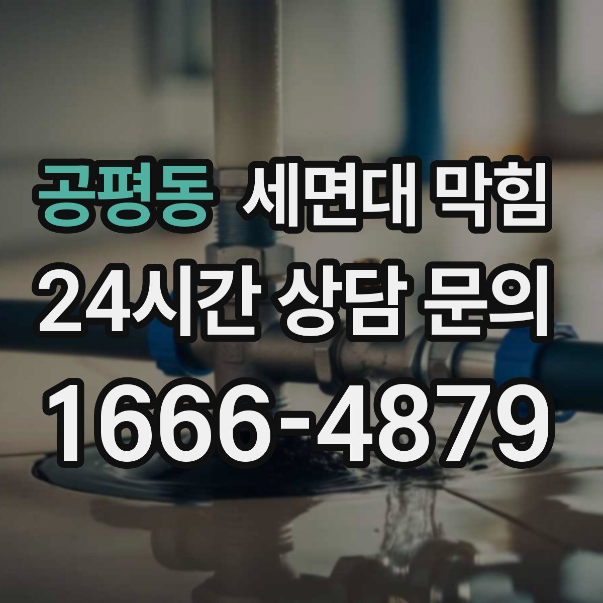 공평동 세면대 막힘