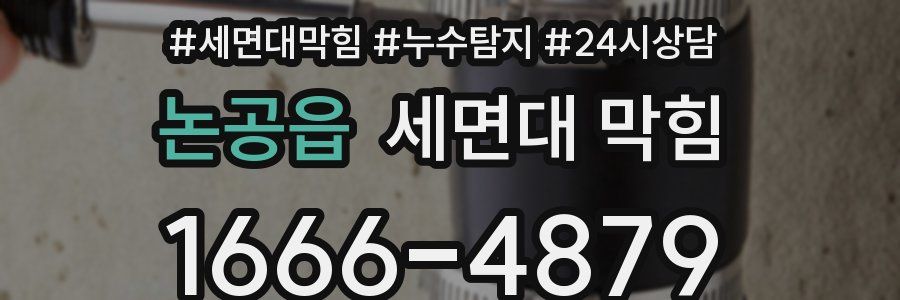 논공읍 세면대 막힘