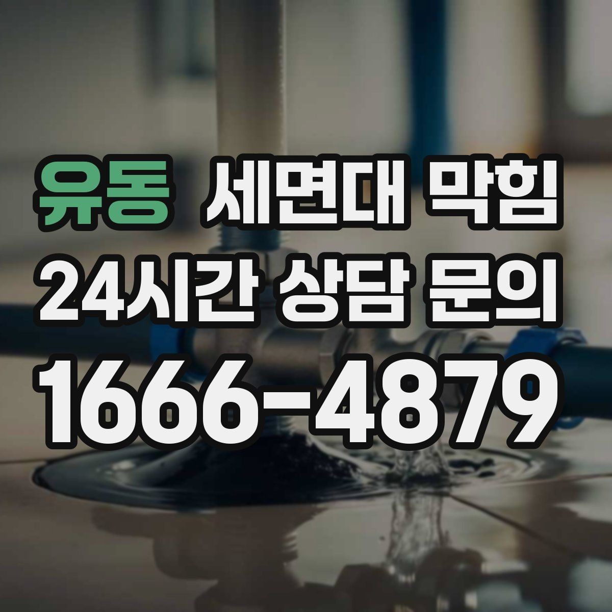 유동 세면대 막힘 배수구 커버 아래가 더럽다면 의심하세요