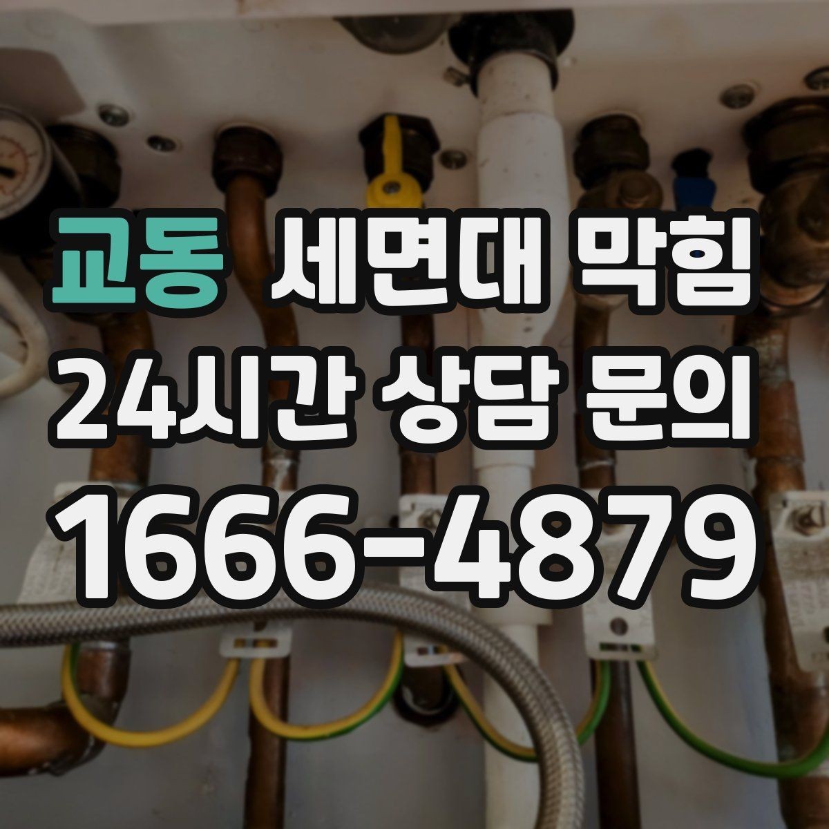 교동 세면대 막힘 한 달에 한 번씩 막히는 집의 공통점