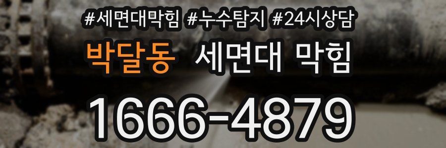 박달동 세면대 막힘
