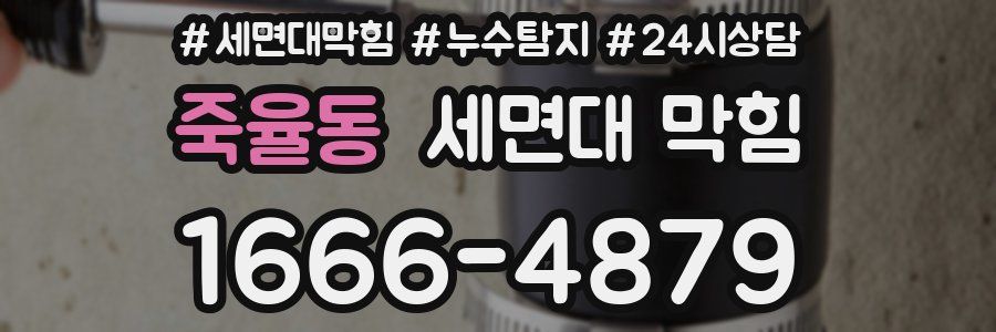 죽율동 세면대 막힘