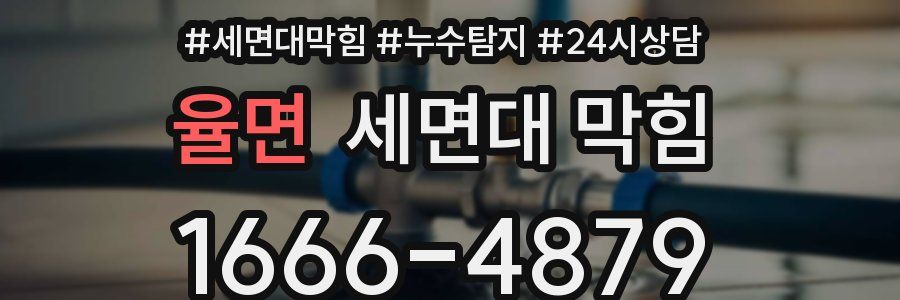 율면 세면대 막힘