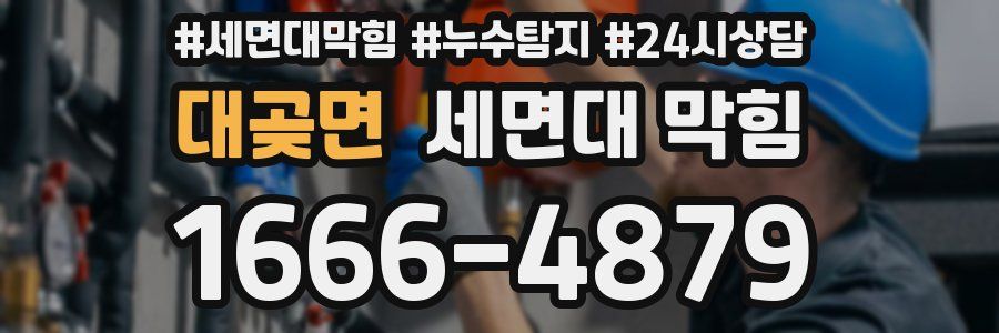 대곶면 세면대 막힘