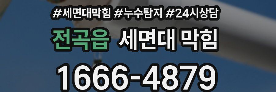 전곡읍 세면대 막힘