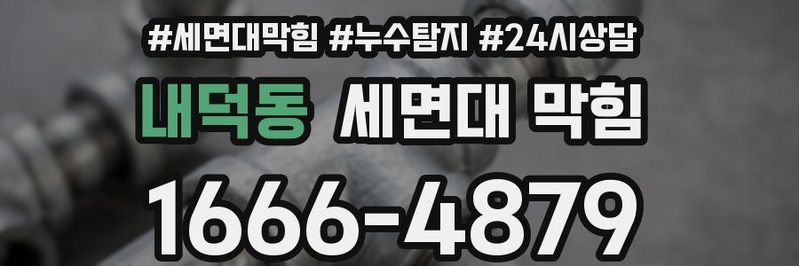 내덕동 세면대 막힘