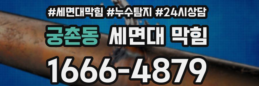 궁촌동 세면대 막힘