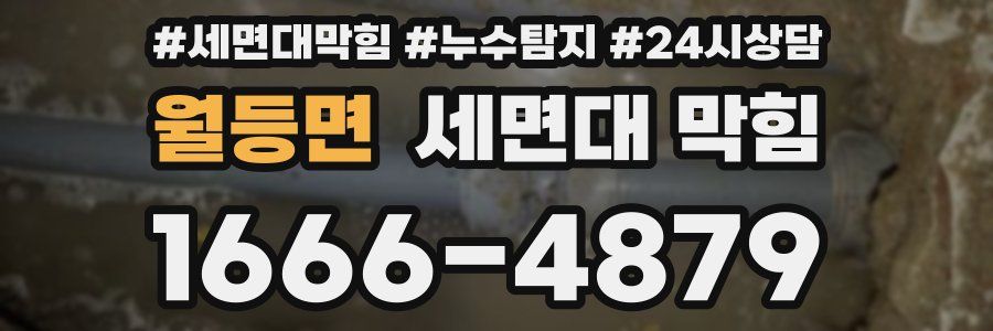 월등면 세면대 막힘