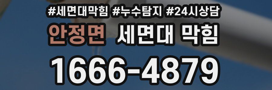 안정면 세면대 막힘