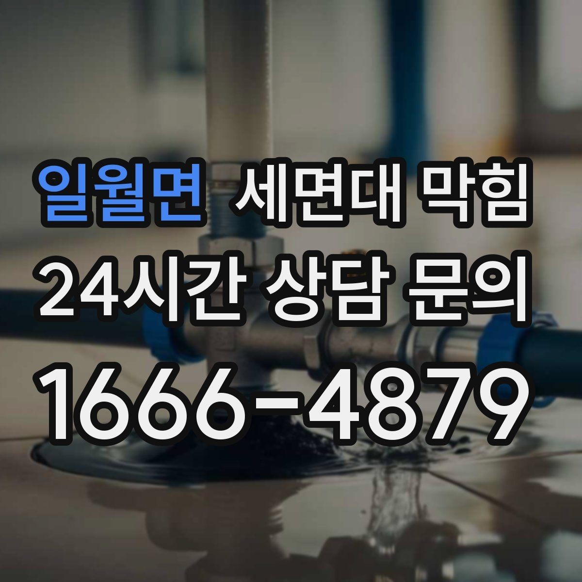 일월면 세면대 막힘 매장 화장실 악취까지 동반되면