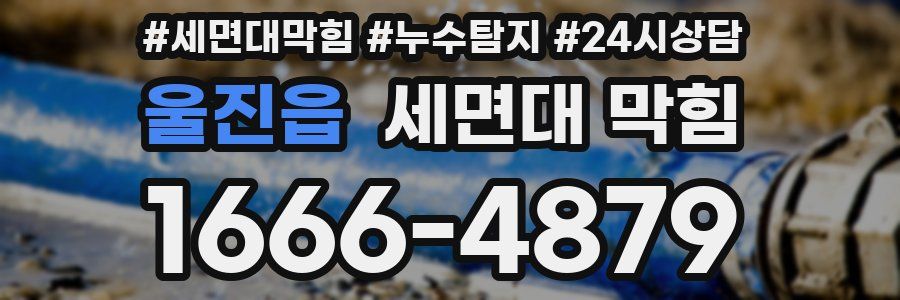 울진읍 세면대 막힘